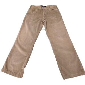 Vtg 90s University Club Brown Corduroy Pants Mens 32x30 Button Fly Dark Academia